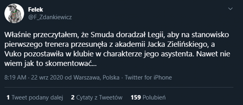 Smuda wskazał LEPSZEGO trenera dla Legii Warszawa! :D